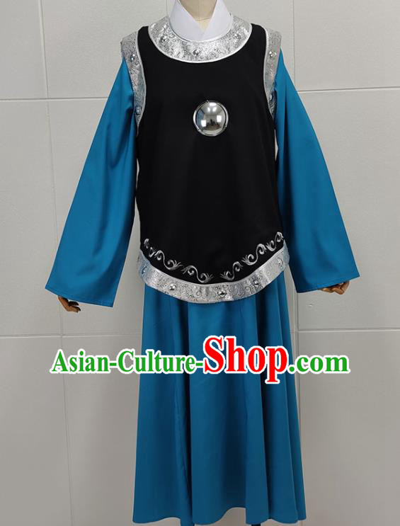 China Peking Opera Wusheng General Garments Traditional Beijing Opera Swordsman Clothing and Helmet China Peking Opera Wusheng General Garments Traditional Beijing Opera Swordsman Clothing and Helmet