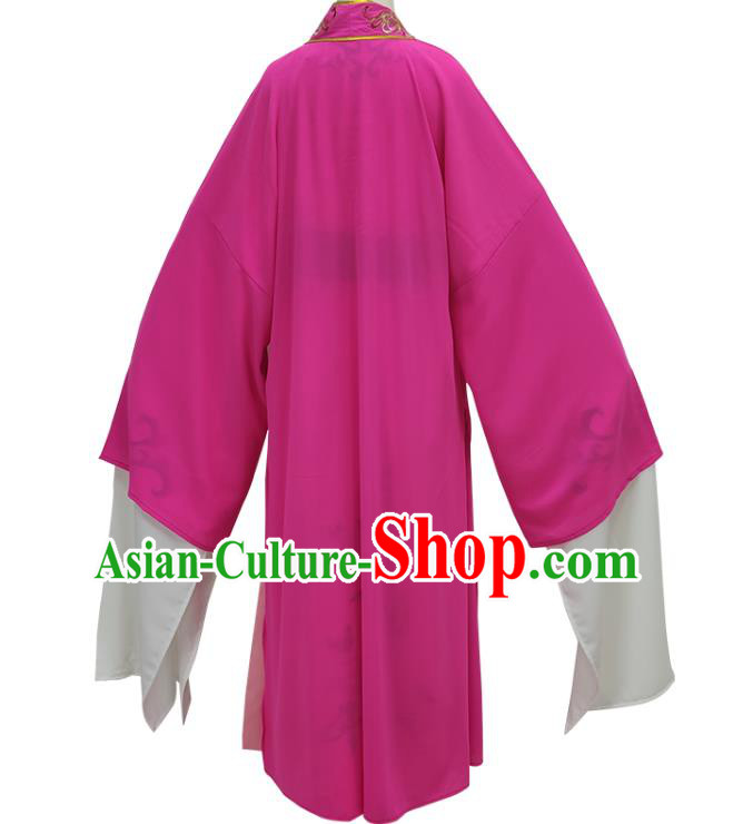 China Peking Opera Scholar Rosy Garments Traditional Beijing Opera Xiaosheng Clothing China Peking Opera Scholar Rosy Garments Traditional Beijing Opera Xiaosheng Clothing
