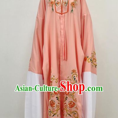 China Shaoxing Opera Scholar Clothing Peking Opera Xiaosheng Garment Costume Traditional Beijing Opera Niche Orange Cape