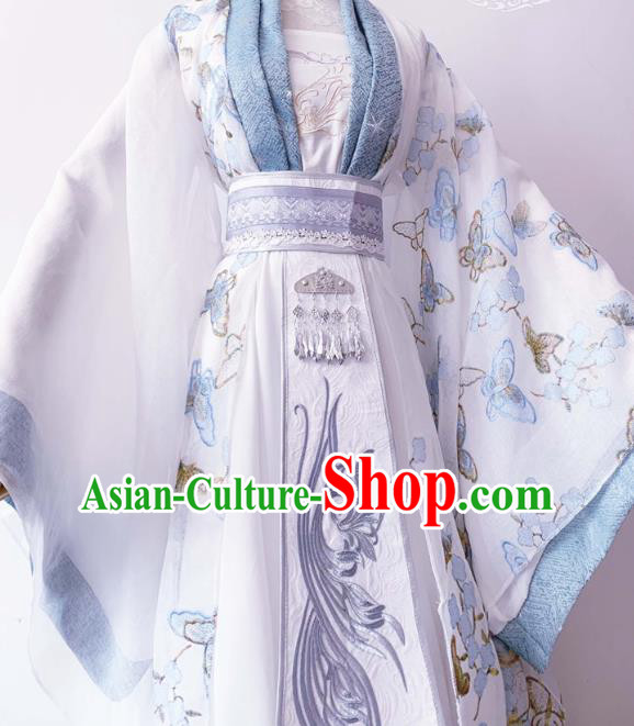 China Traditional Cosplay Han Dynasty Beauty Clothing Ancient Princess Hanfu Dress Garments China Traditional Cosplay Han Dynasty Beauty Clothing Ancient Princess Hanfu Dress Garments