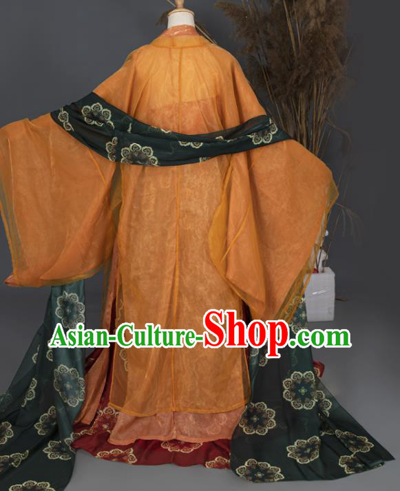 China Traditional Cosplay Tang Dynasty Court Beauty Clothing Ancient Palace Princess Hanfu Dress Garments China Traditional Cosplay Tang Dynasty Court Beauty Clothing Ancient Palace Princess Hanfu Dress Garments