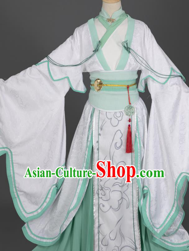 China Traditional Cosplay Han Dynasty Empress Clothing Ancient Queen Hanfu Dress Garments China Traditional Cosplay Han Dynasty Empress Clothing Ancient Queen Hanfu Dress Garments