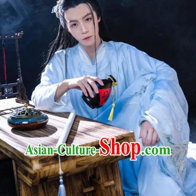 China Traditional Tang Dynasty Nobility Childe Historical Clothing Ancient Swordsman Hanfu Robe Garments