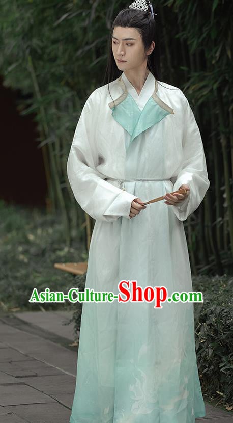 China Tang Dynasty Scholar Historical Clothing Ancient Young Male Prince Hanfu Robe Garment China Tang Dynasty Scholar Historical Clothing Ancient Young Male Prince Hanfu Robe Garment