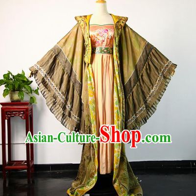 China Ancient Imperial Concubine Hanfu Dress Tang Dynasty Court Beauty Garments Traditional Drama Consort Yang Clothing