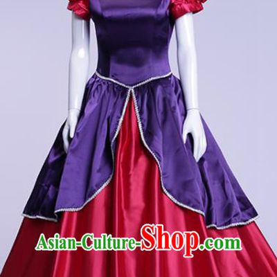 Top Grade Cosplay Fashion Costumes European Princess Dress Halloween Stage Performance Clothing