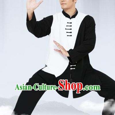 Chinese Martial Arts Garment Costumes Tai Chi Training Uniforms Kung Fu Competition Clothing for Women for Men