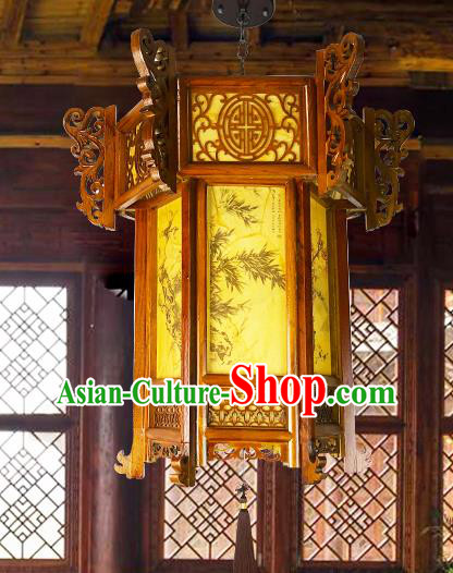 China Wood Carving Lamp Traditional Festival Hanging Lantern Classical Lanterns Handmade Hexagon Palace Lantern China Wood Carving Lamp Traditional Festival Hanging Lantern Classical Lanterns Handmade Hexagon Palace Lantern