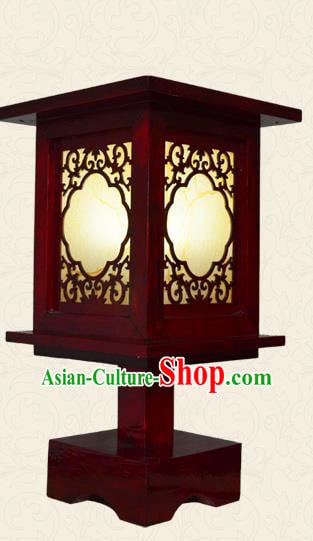 Handmade Chinese Parchment Desk Lamp Wood Carving Lantern Classical Table Lanterns Handmade Chinese Parchment Desk Lamp Wood Carving Lantern Classical Table Lanterns