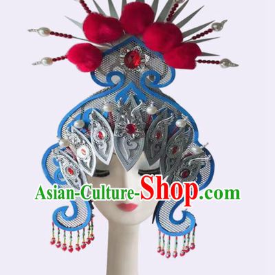 China Stage Performance Hat Opera Diva Hair Accessories Classical Dance Headdress