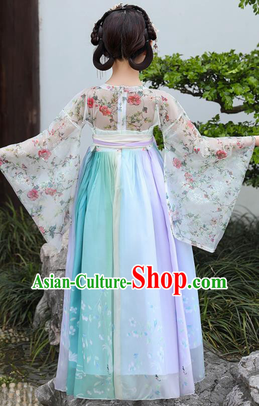 China Traditional Dance Clothing Children Hanfu Dress Ancient Girl Fairy Fashion Costumes China Traditional Dance Clothing Children Hanfu Dress Ancient Girl Fairy Fashion Costumes