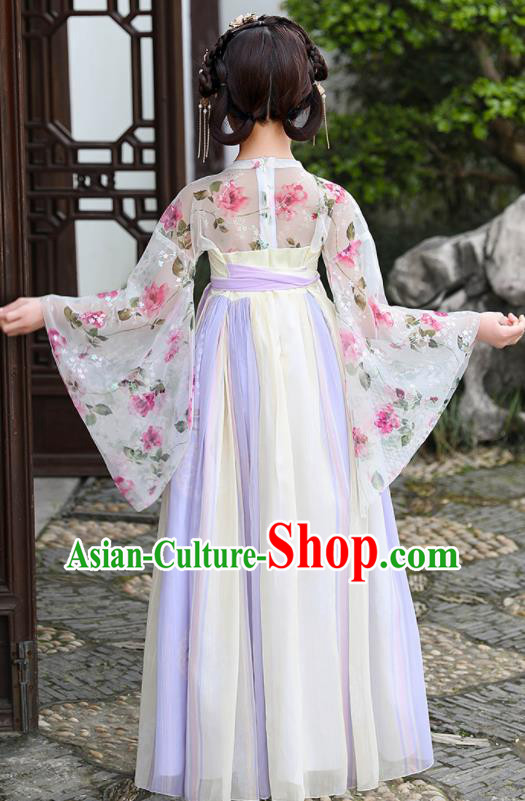 China Ancient Girl Fairy Fashion Costumes Traditional Dance Clothing Children Hanfu Dress China Ancient Girl Fairy Fashion Costumes Traditional Dance Clothing Children Hanfu Dress