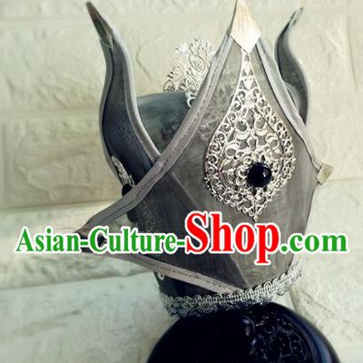 Chinese Traditional Qin Dynasty Prince Hair Accessories Ancient Swordsman Hairdo Crown