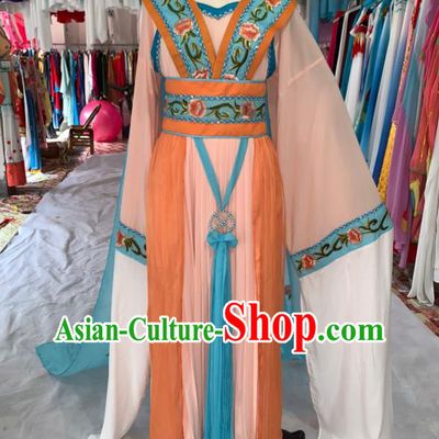 China Ancient Fairy Princess Garment Costume Shaoxing Opera Actress Pink Dress Outfits Peking Opera Hua Tan Clothing