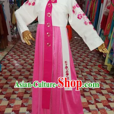 China Ancient Young Lady Chun Xiang Garment Costumes Shaoxing Opera Actress Dress Outfits Traditional Peking Opera Diva Clothing