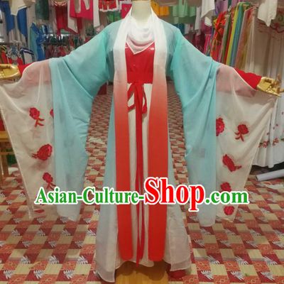 China Shaoxing Opera Actress Dress Outfits Traditional Peking Opera Imperial Concubine Clothing Ancient Palace Woman Garment Costumes