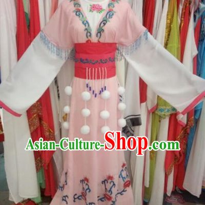 China Traditional Peking Opera Wudan Clothing Ancient Female Knight Garment Costume Shaoxing Opera Swordswoman Pink Dress Outfits