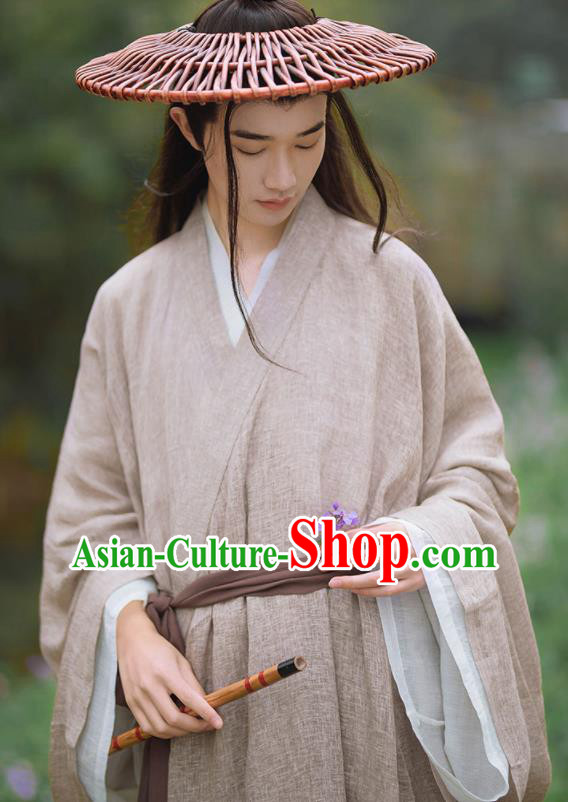 China Ancient Young Childe Garment Costume Traditional Hanfu Long Gown Song Dynasty Scholar Clothing China Ancient Young Childe Garment Costume Traditional Hanfu Long Gown Song Dynasty Scholar Clothing