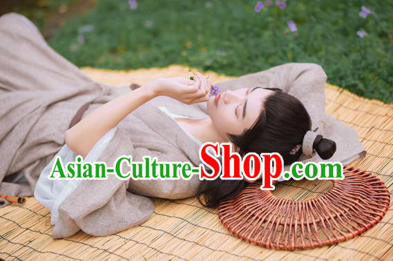 China Ancient Young Childe Garment Costume Traditional Hanfu Long Gown Song Dynasty Scholar Clothing China Ancient Young Childe Garment Costume Traditional Hanfu Long Gown Song Dynasty Scholar Clothing