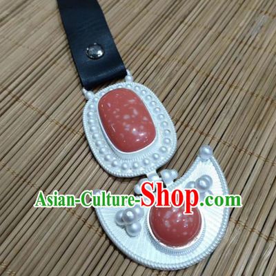 Handmade China Tibetan Robe Cupronickel Waistband Jewelry Zang Nationality Waist Accessories Wedding Belt Pendant