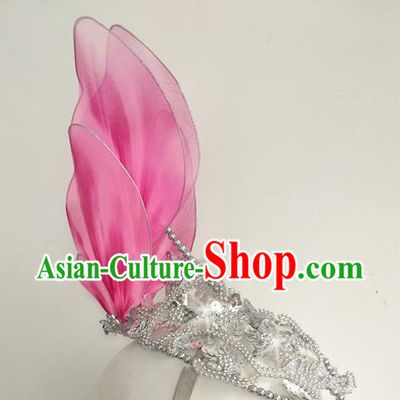 China Folk Dance Hairpin Yunnan Ethnic Peacock Dance Hair Crown Dai Nationality Fish Dance Hair Accessories