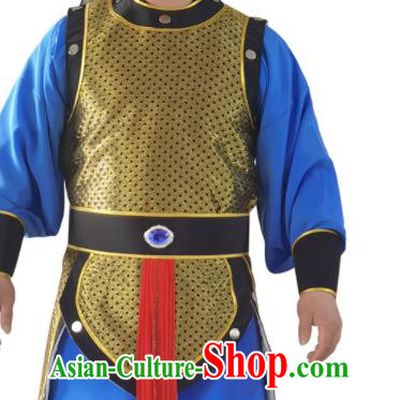 China Ancient General Clothing Peking Opera Wusheng Uniforms Beijing Opera Soldier Garment Costumes and Helmet