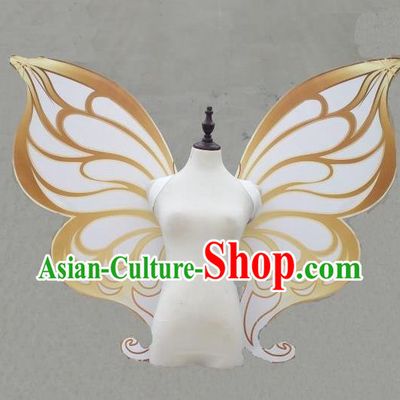 Custom Carnival Parade Accessories Miami Catwalks Back Decorations Cosplay Fancy Ball Props Stage Show Butterfly Wings Halloween Performance Wear