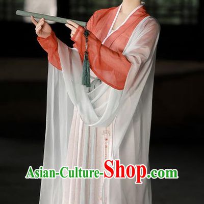 China Song Dynasty Palace Lady Historical Clothing Traditional Court Woman Hanfu Dress Ancient Garment Costumes