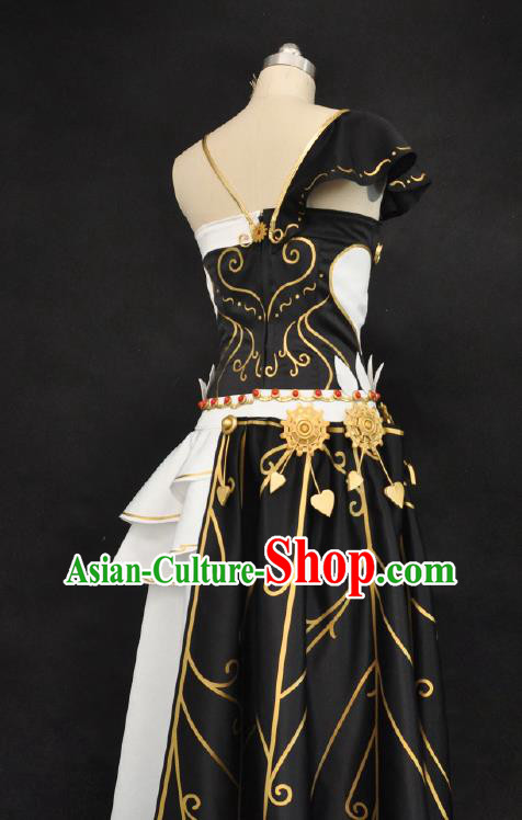 Top Cosplay Fairy Dress Game Character Swordswoman Garment Costume Traditional Chivalrous Lady Clothing Top Cosplay Fairy Dress Game Character Swordswoman Garment Costume Traditional Chivalrous Lady Clothing