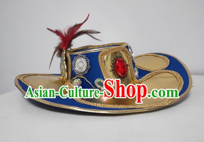 Custom Swordsman Headwear Puppet Show Prince Hat Western Male Headdress Custom Swordsman Headwear Puppet Show Prince Hat Western Male Headdress