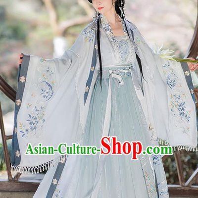 China Ancient Palace Woman Garment Costumes Tang Dynasty Princess Historical Clothing Traditional Hanfu Dress Apparels
