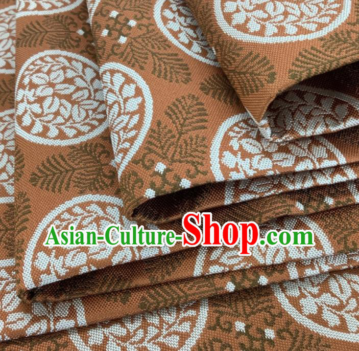 Traditional Japanese Kimono Belt Handmade Brown Waistband Yukata Robe Airdle Accessories Traditional Japanese Kimono Belt Handmade Brown Waistband Yukata Robe Airdle Accessories