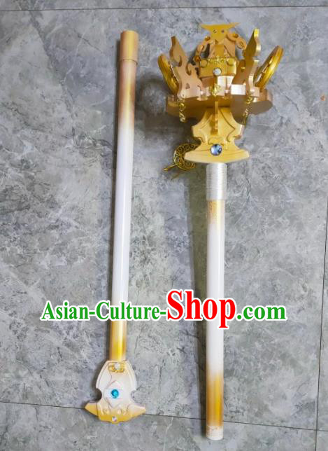 Custom Cosplay Accessories Puppet Show Props Handmade King Sceptre Custom Cosplay Accessories Puppet Show Props Handmade King Sceptre