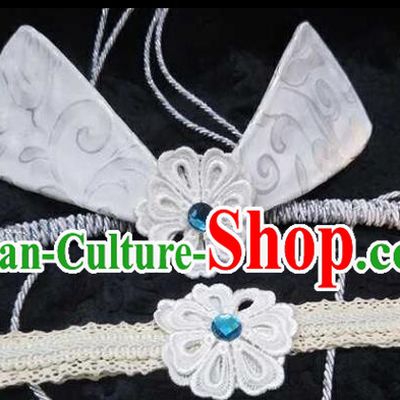 China Ancient Young Lady Hairpins Traditional Puppet Show Mo Zhaonu Hair Accessories Cosplay Swordswoman Hair Sticks