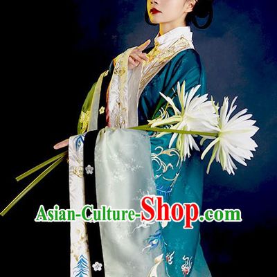 China Traditional Female Historical Clothing Ancient Noble Woman Garment Costumes Ming Dynasty Imperial Consort Hanfu Dress Apparels