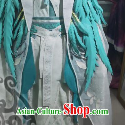 China Ancient Royal Prince Clothing Traditional JX Online Young Childe Garment Costumes Cosplay Swordsman Apparels