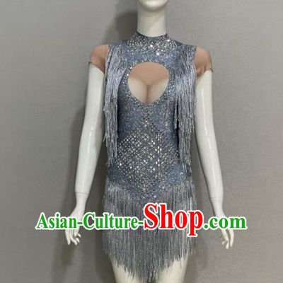 Professional Opening Dance Garment Costume Samba Dance Tassel Dress Halloween Fancy Ball Clothing Brazilian Carnival Fashion