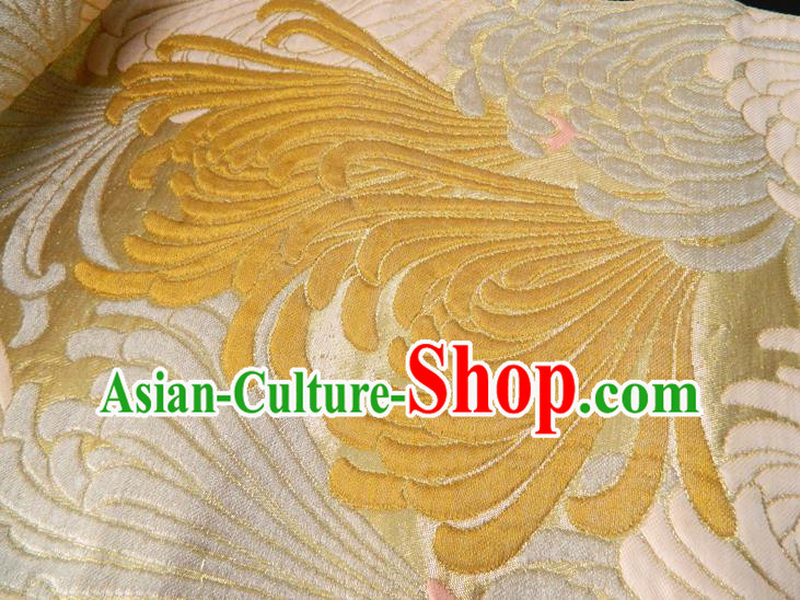 Japanese Handmade Kimono Waistband Yukata Dress Hekoobi Accessories Traditional Chrysanthemum Pattern Brocade Belt Japanese Handmade Kimono Waistband Yukata Dress Hekoobi Accessories Traditional Chrysanthemum Pattern Brocade Belt
