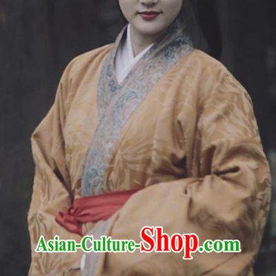 China Han Dynasty Princess Hanfu Dress Traditional Court Dance Historical Costumes Ancient Palace Lady Garment Clothing