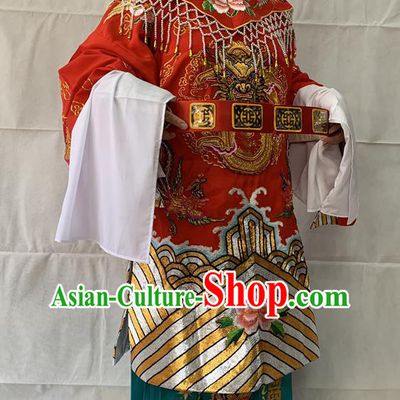 China Ancient Imperial Concubine Embroidered Clothing Beijing Opera Hua Tan Dress Outfits Traditional Opera Court Woman Garment Costumes