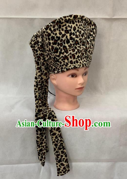 Handmade China Beijing Opera Wusheng Headwear Ancient Hunter Helmet Peking Opera Swordsman Hat Handmade China Beijing Opera Wusheng Headwear Ancient Hunter Helmet Peking Opera Swordsman Hat