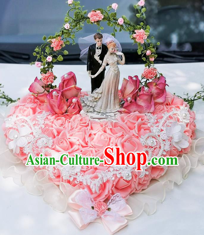 Wedding Car Decorations Love Rose Flowers Bouquet Wedding Car Ornaments Wedding Car Decorations Love Rose Flowers Bouquet Wedding Car Ornaments