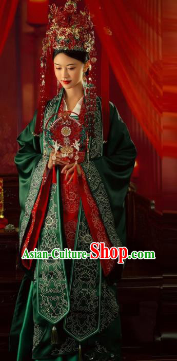China Ancient Wedding Clothing Traditional Song Dynasty Noble Garment Costumes and Headpieces Complete Set China Ancient Wedding Clothing Traditional Song Dynasty Noble Garment Costumes and Headpieces Complete Set