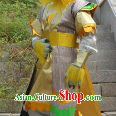 Chinese Cosplay Clothing 1986 Journey to the West Lion Monster Costumes