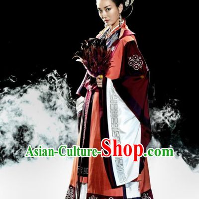 TV Series GyeBaek Queen Sa Taek Dress Ancient Garment Costumes Korean Traditional Clothing and Headdress Complete Set