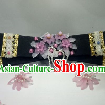 China Ancient Court Lady Hair Accessories Traditional Qing Dynasty Headdress TV Series My Fair Princess Xia Ziwei Headpiece