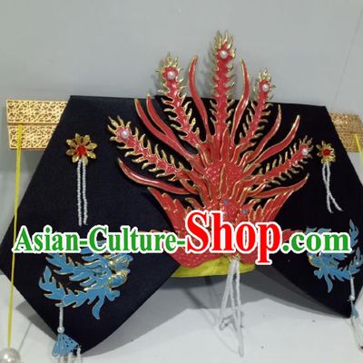 China TV Series My Fair Princess Phoenix Coronet Headpiece Ancient Empress Hair Accessories Traditional Qing Dynasty Headdress