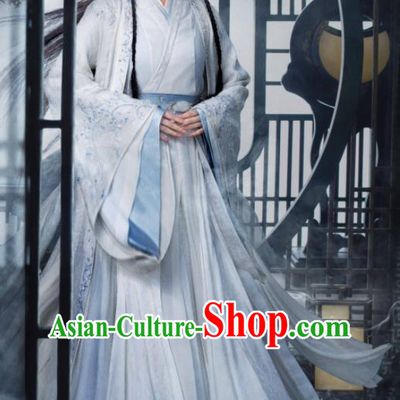 Chinese Ancient Noble Lady Clothing Wu Xia Series Word Of Honor Gao Xiaolian Dress Traditional Hanfu Garment Costumes