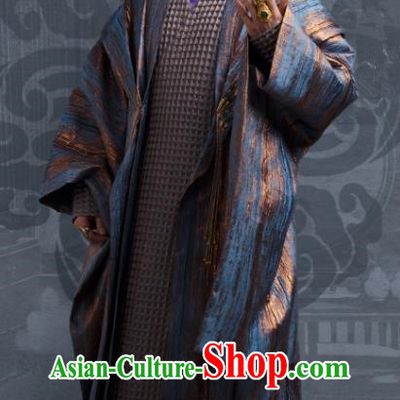 China Ancient Merchant Garments Romance Drama The Blessed Girl Wei Sheng Yan Costumes Traditional Treacherous Men Clothing