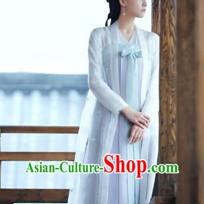 Chinese Ancient Princess Dress Costumes Palace Lady Clothing TV Series Sword Snow Stride Maidservant Replica Garments
